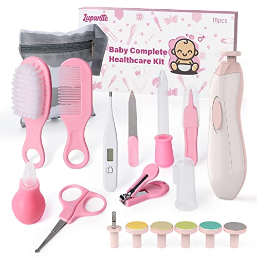 18-in-1 Baby Nursery Care Kit: Grooming, Health, and More