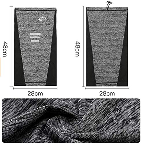 VOCALOL Summer UV Protection Balaclava Neck Gaiter (White)