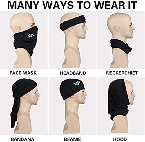 VOCALOL Summer UV Protection Balaclava Neck Gaiter (White)