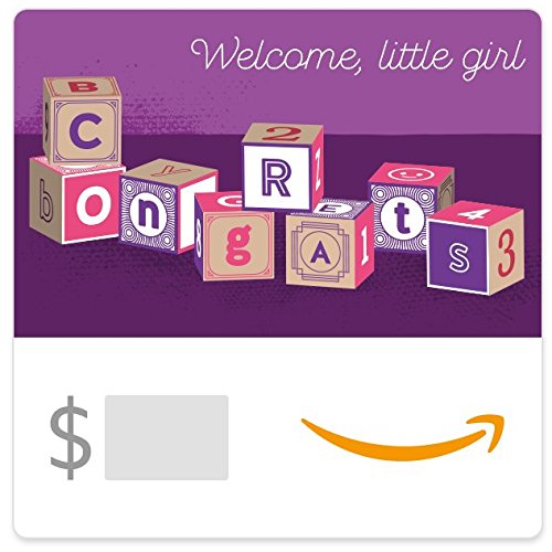 Amazon eGift Card - Baby Girl Blocks