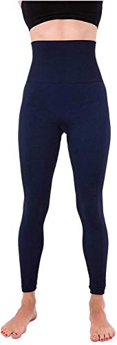Women's Homma High Waist Compression Leggings - Navy