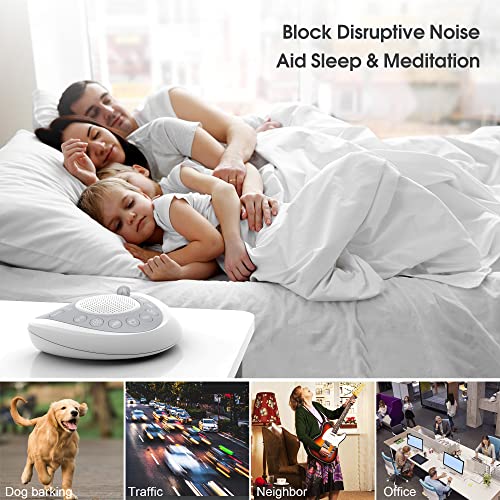 Portable White Noise Sound Machine for Home and Pets