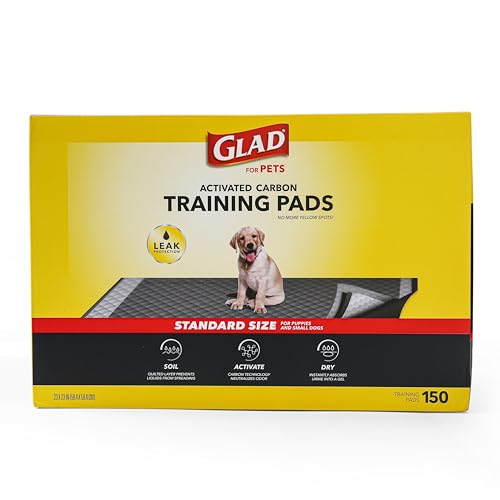 Black Charcoal Puppy Pads | Instant Urine Absorption