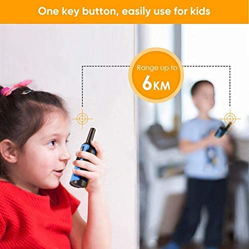 Walkie Talkies for Kids, 22 Channel 2 Way Radio 3 Mile Long Range Kids Toys & Handheld Kids Walkie Talkies, Best Gifts & Top Toys for Boy & Girls Age 3 4 5 6 7 8 9 for Outdoor Adventure Game, Boys Toy