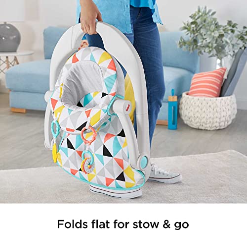 Fisher-Price Baby Portable Chair with Developmental Toys