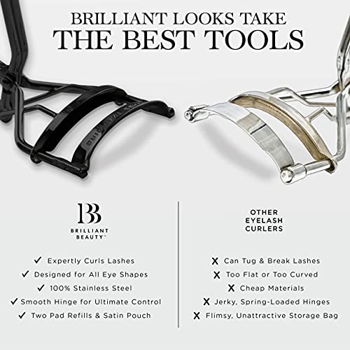 Brilliant Beauty Eyelash Curler - Award Winning & Stylish