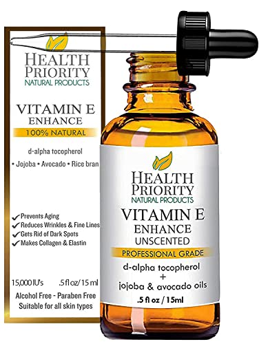 Organic Vitamin E Oil - 15.000/30.000 IU - Youthful Skin