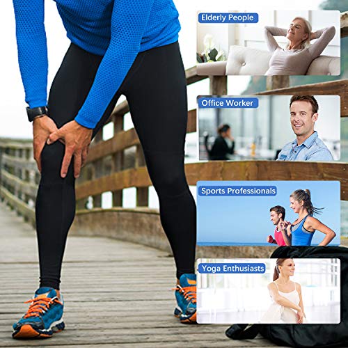 VONLUXE Leg Massager for Circulation and Relaxation Rechargable Leg Massagers for Legs?Feet?Arms with Hand-held Controller 4 Modes 3 Intensities Home & Office Use