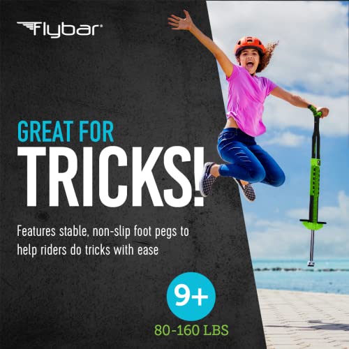 Kid's Flybar Pogo Stick: Green Outdoor Toy