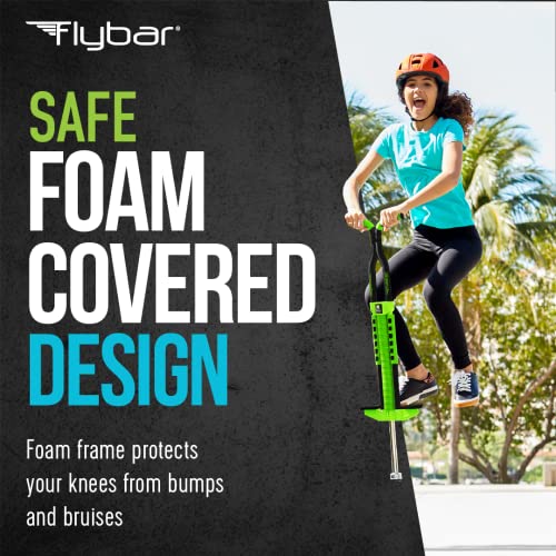 Kid's Flybar Pogo Stick: Green Outdoor Toy