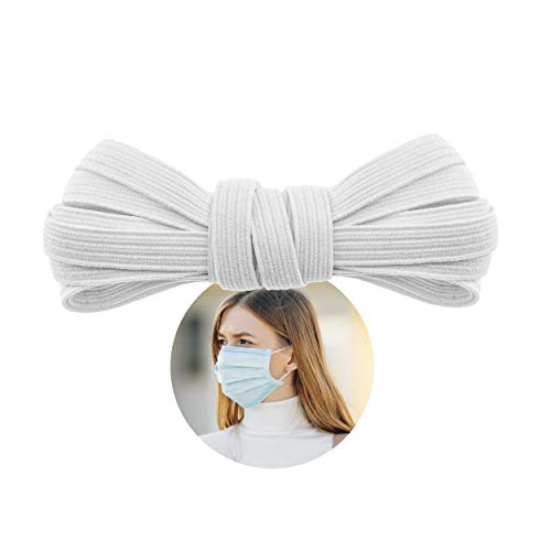 Stretchy White Sewing Elastic - 1/4 Inch Width