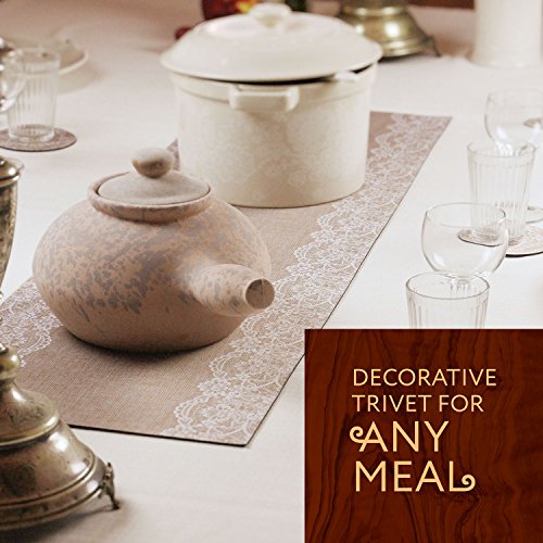 Decorative Trivet Runner for Hot Dishes and Pots
