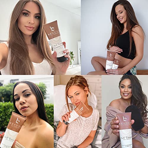Self Tanner with Organic & Natural Ingredients, Tanning Lotion, Sunless Tanning Lotion for Darker Bronzer Skin, Self Tanning Lotion - Self Tanners Best Sellers, Fake Tan