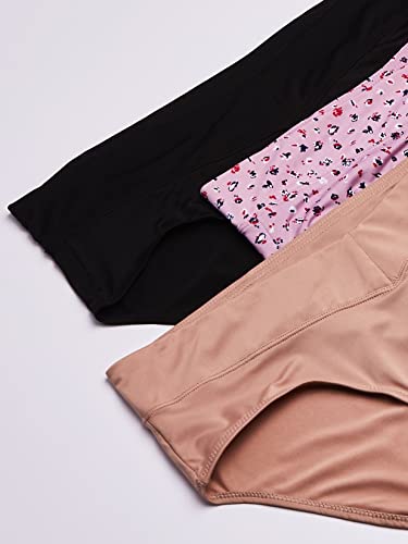 Warner's Women's Blissful Benefits No Muffin Top 3 Pack Hipster Panties