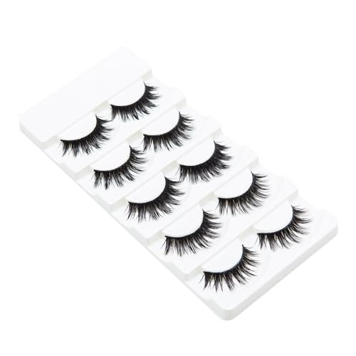 Wleec Beauty False Eyelash Pack Natural Strip Lashes Full Eyelashes Set #04 (15 Pairs/3 Pack)