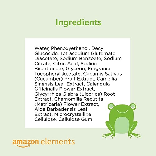 Amazon Elements Baby Wipes, Fresh Scent, 720 Count Flip-Top Packs