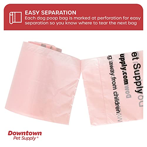 Leak-Proof Dog Waste Bags, Dispenser & Clip