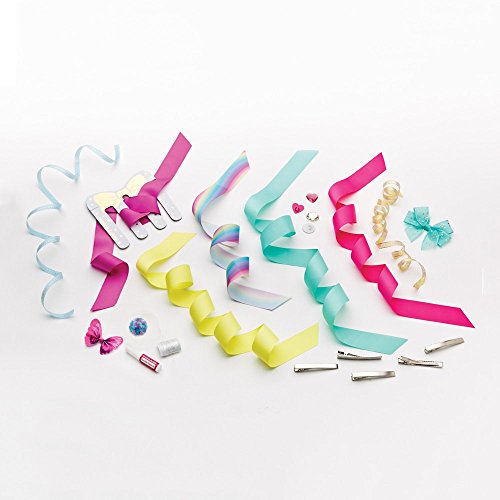 Creativity for Kids Designed by You Hair Bow Maker - Create 5 Hair Accessories