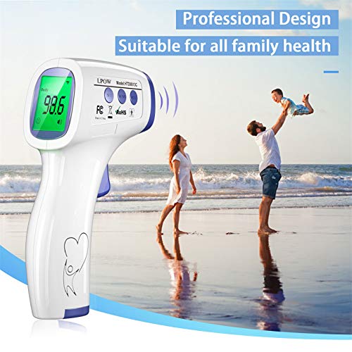 Forehead Thermometer for Adults, The Non Contact Infrared Thermometer for Fever, Body Thermometer and Surface Thermometer 2 in 1 Dual Mode Thermometer