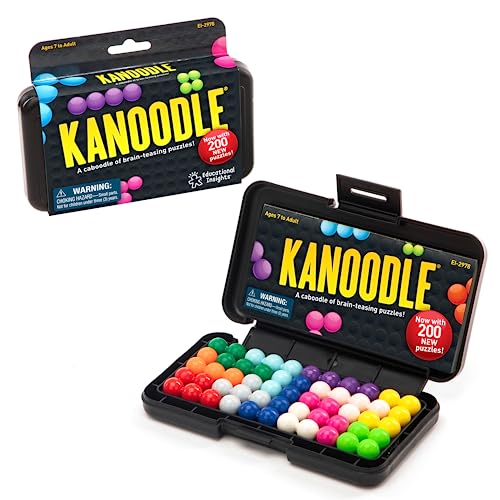 Educational Insights Kanoodle | Brain Twisting 3-D Puzzle Game for Kids, Teens & Adults | Featuring 200 Challenges
