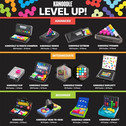 Educational Insights Kanoodle | Brain Twisting 3-D Puzzle Game for Kids, Teens & Adults | Featuring 200 Challenges