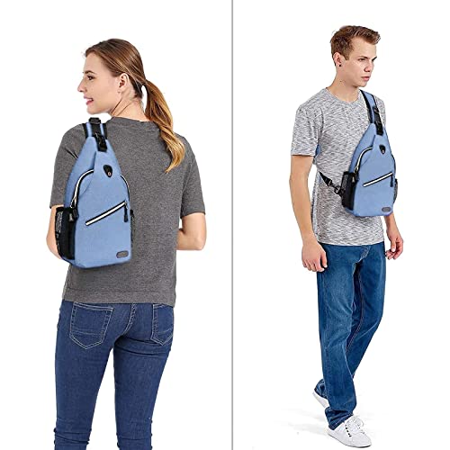 MOSISO Mini Sling Backpack,Small Hiking Daypack Travel Outdoor Casual Sports Bag