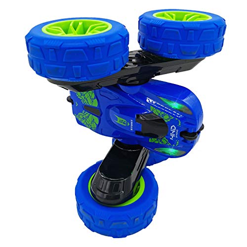 Threeking Rc Cars Outside Toys for Kids Ages 6+ Outdoor Indoor Toys Birthday Gift Present 1/28 4WD 2.4Ghz Rechargeable Remote Control Car Rc Stunt Car