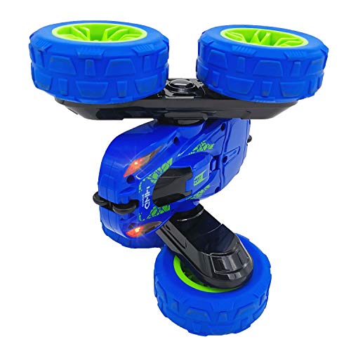 Threeking Rc Cars Outside Toys for Kids Ages 6+ Outdoor Indoor Toys Birthday Gift Present 1/28 4WD 2.4Ghz Rechargeable Remote Control Car Rc Stunt Car