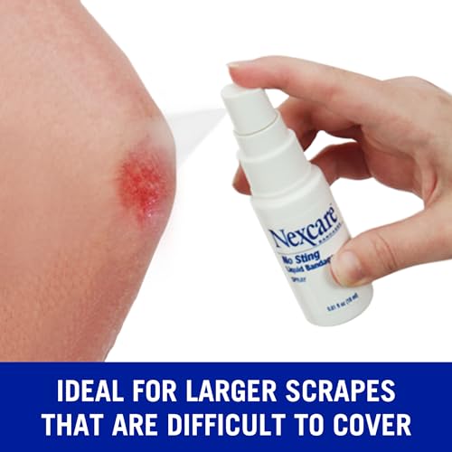 3M PERSONAL AND HEALTH CARE 78498 Nexcare No Sting Liquid Bandage Spray - 0.6...