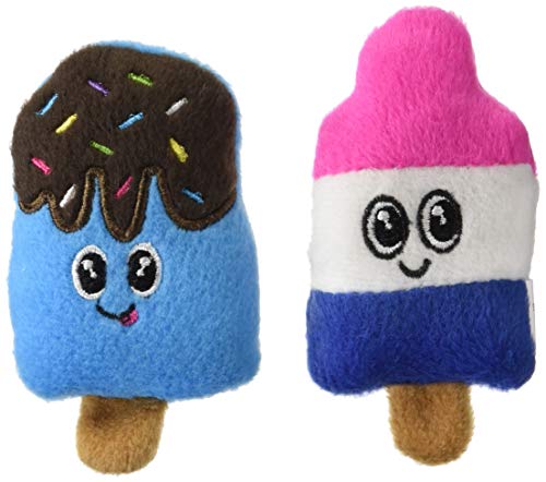 Pet Craft Supply Silly Snacks and Funny Food Crinkle Cuddling Catnip and Silvervine Interactive Cat Toys - Great for Indoor Cats and Kittens