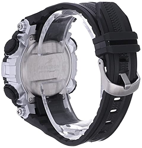 Armitron Sport Men's Quartz Sport Watch with Plastic Strap, Black, 22 (Model: 40/8397RBK)