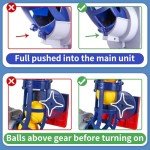 iPlay, iLearn 2 in 1 Baseball & Tennis Pitching Machine, Remote Control Bat, Automatic Pitcher, Active Training Toys Set, Outdoor Sport Games, Gifts for 5, 6, 7 Year Olds Kids, Boys, Girls