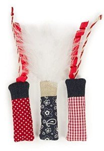 SmartyKat Silly Stix Sparklers Catnip Cat Toys - Blue/Red