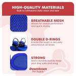 Downtown Pet Supply No Pull, Step in Adjustable Dog Harness with Padded Vest, Easy to Put on Small, Medium and Large Dogs (Blue, XS)