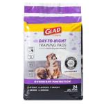 Giant-sized Glad Puppy Training Pads, 24 Count