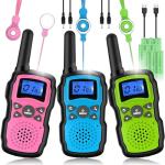 Walkie Talkies for Kids and Adults, 3 Pack