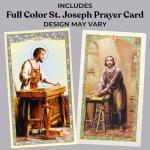 Religious Gifts Saint Joseph Statue Home Seller Kit with Prayer Card and Instructions