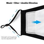 Washable Reusable Cloth Mask with Breathing Valve