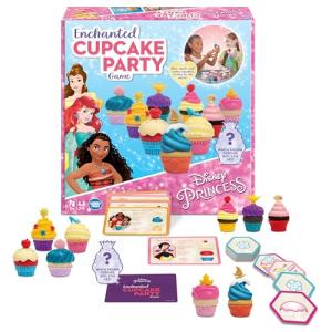 Wonder Forge Disney Princess Enchanted Cupcake Party Game For Girls & Boys Age 3 & Up - A Fun & Fast Matching Party Game You Can Play Over & Over (1088)