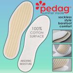Pedag Summer | Cotton Barefoot Insoles | Handmade in Germany