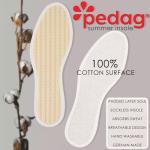 Pedag Summer | Cotton Barefoot Insoles | Handmade in Germany