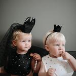 mushie Silicone Baby Bib | Adjustable Fit Waterproof Bibs (Letters White)