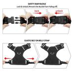 WINSEE Dog Harness No Pull, Pet Harnesses with Dog Collar, Adjustable Reflective Oxford Outdoor Vest, Front/Back Leash Clips for Small, Medium, Large, Extra Large Dogs, Easy Control Handle for Walking