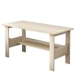 White Corner Writing Study Desk with Storage Shelves