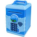 HUSAN Great Gift Toy for Kids Code Electronic Piggy Banks Mini ATM Electronic Coin Bank Box for Children Password Lock Case