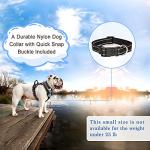 WINSEE Dog Harness No Pull, Pet Harnesses with Dog Collar, Adjustable Reflective Oxford Outdoor Vest, Front/Back Leash Clips for Small, Medium, Large, Extra Large Dogs, Easy Control Handle for Walking