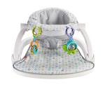 Fisher-Price Sit-Me-Up Floor Seat - Honeydew Drop, portable infant chair with toys