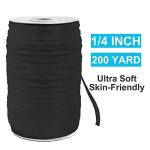 Elastic Band,Shed Protector 200 Yard Sewing Elastic Band Rope Cord String for Handmade Making