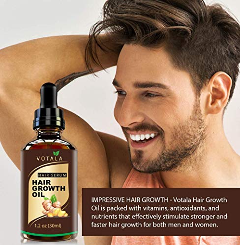 VOTALA Hair Growth Serum: Promotes Thicker, Stronger Hair