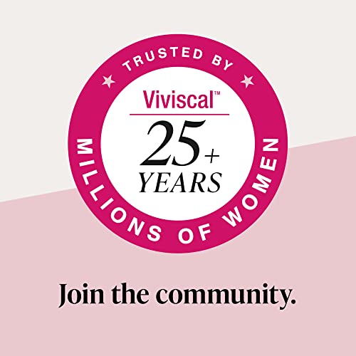 Viviscal Hair Growth Supplements for Thicker, Fuller Hair